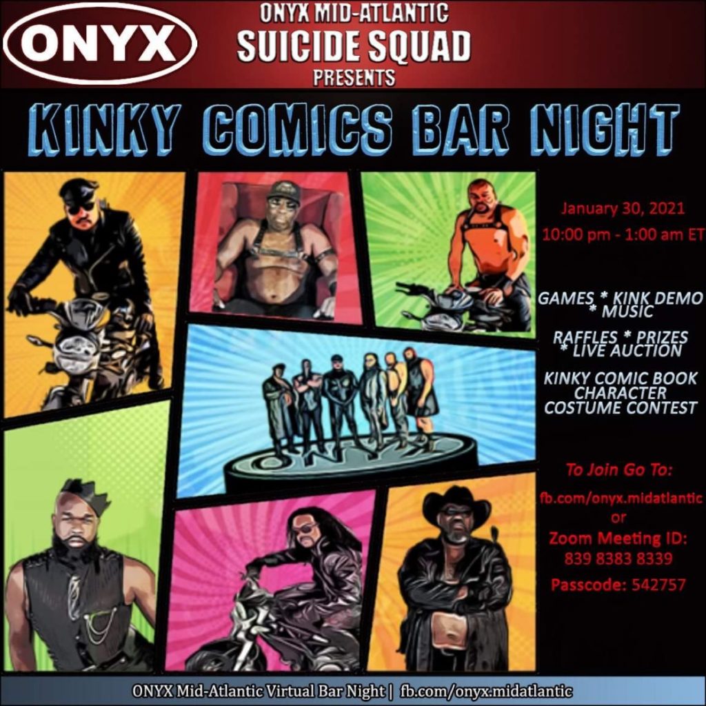 Kinky Comics Bar Night
